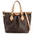 Bolso Tote Palermo PM Monograma Louis Vuitton Castaño