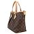 Bolso Tote Palermo PM Monograma Louis Vuitton Castaño - vista 3