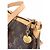 Bolso Tote Palermo PM Monograma Louis Vuitton Castaño - vista 8