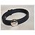 Bracciale Mauboussin in gomma nera, argento e diamante Nero - vista 4