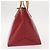 Borsa Louis Vuitton Bellevue Monogram Vernis PM Rosso - vista 4