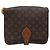 Louis Vuitton Cartouchiere Monogram Canvas GM Marrone