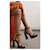 Sandales à plateforme à bride bouclée Yves Saint Laurent cuir noir  - vue 5