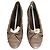 Bailarinas Chanel Acolchadas de Cuero Beige