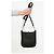 Borsa Mini Evelyne in Taurillon Clemence Nera di Hermès Nero - vista 8