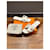 Sandali Hermès Oran in pelle bianca Bianco - vista 11