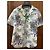 Camicia Kenzo con stampa floreale cotone lino beige Multicolore - vista 2