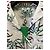 Camicia Kenzo con stampa floreale cotone lino beige Multicolore - vista 3