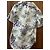 Camicia Kenzo con stampa floreale cotone lino beige Multicolore - vista 6