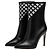 Gucci Originale und Neu! Wunderschöne Lederstiefeletten Größe: 38 Schwarz