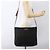 Borsa a Spalla GG in Tela Gucci Nylon Nero Argento 308840 Auth ep13242 - vista 23