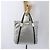 Borsa Tote GG Canvas Sherry Line Gucci Grigio Argento 189669 Auth am10701 Marrone - vista 21