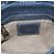Borsa a Spalla con Catena PRADA in Denim Blu Argento Auth gh1755V - vista 23
