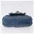Borsa a Spalla con Catena PRADA in Denim Blu Argento Auth gh1755V - vista 5