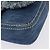 Borsa a Spalla con Catena PRADA in Denim Blu Argento Auth gh1755V - vista 8