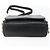 Gucci Borsa a Spalla Horsebit in Pelle Nera e Oro Auth 173650 Nero D'oro - vista 9