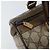 Borsa Gucci GG Supreme Web Sherry Line PVC Beige Oro 39 02 006 Auth ep13397 D'oro - vista 10