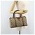 Borsa Gucci GG Supreme Web Sherry Line PVC Beige Oro 39 02 006 Auth ep13397 D'oro - vista 24