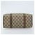 Borsa Gucci GG Supreme Web Sherry Line PVC Beige Oro 39 02 006 Auth ep13397 D'oro - vista 5