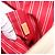 LOUIS VUITTON Antigua Cabas MM Tote Tasche Canvas Beige Rot M40035 LV Auth ka2556 - Ansicht 12