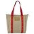 LOUIS VUITTON Antigua Cabas MM Tote Tasche Canvas Beige Rot M40035 LV Auth ka2556 - Ansicht 13