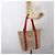 LOUIS VUITTON Antigua Cabas MM Tote Tasche Canvas Beige Rot M40035 LV Auth ka2556 - Ansicht 21