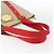 LOUIS VUITTON Antigua Cabas MM Tote Tasche Canvas Beige Rot M40035 LV Auth ka2556 - Ansicht 7