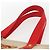 LOUIS VUITTON Antigua Cabas MM Tote Tasche Canvas Beige Rot M40035 LV Auth ka2556 - Ansicht 8