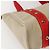 LOUIS VUITTON Antigua Cabas MM Tote Tasche Canvas Beige Rot M40035 LV Auth ka2556 - Ansicht 9