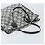LOEWE Borsa Tote Anagramma Canvas Nera Auth 172243 Nero - vista 6