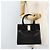 Borsa a mano Vala in pelle nera e oro Salvatore Ferragamo Auth ka2505 Nero D'oro - vista 21