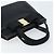 Borsa a mano Vala in pelle nera e oro Salvatore Ferragamo Auth ka2505 Nero D'oro - vista 6