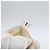 PRADA Borsa a mano in nylon plastico beige trasparente Auth 173565 - vista 12