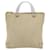 PRADA Borsa a mano in nylon plastico beige trasparente Auth 173565 - vista 13