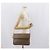 Gucci Borsa a Spalla in Pelle Beige Oro Auth fm5163 D'oro - vista 25
