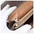 Céline Borsa a Spalla in Tela Macadam CELINE in Pelle PVC Marrone Oro Auth bs33452 D'oro - vista 23