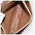 Céline Borsa a Spalla in Tela Macadam CELINE in Pelle PVC Marrone Oro Auth bs33452 D'oro - vista 24