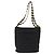 Borsa a spalla Chain Vala in nylon nero e oro Auth ep13450 di Salvatore Ferragamo D'oro - vista 2