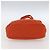 PRADA Bolsa de mão de lã laranja prata Auth am10760 - vista 5