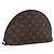 LOUIS VUITTON Neceser Demi Ronde Monogram Cosmético M47520 LV Auth 172583 Monograma
