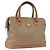 Céline Borsa a mano in tela Macadam CELINE PVC Beige Oro Auth 173485 D'oro