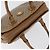 Céline Borsa a mano in tela Macadam CELINE PVC Beige Oro Auth 173485 D'oro - vista 7