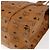 Borsa tote MCM Logogram Vicetos PVC Marrone Oro Auth 172275 D'oro - vista 12