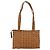 Borsa tote MCM Logogram Vicetos PVC Marrone Oro Auth 172275 D'oro - vista 3
