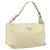 Borsa a Spalla PRADA Nylon Avorio Argento Autentica ep13428 Crudo