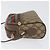 Borsa a Spalla Gucci GG Supreme Web Sherry Line PVC Beige Oro Auth 172270 D'oro - vista 5