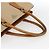 PRADA Borsa a Mano in Tela Pelle Beige Argento Auth fm5148 - vista 7