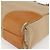 PRADA Borsa a Mano in Tela Pelle Beige Argento Auth fm5148 - vista 9