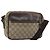 Borsa a Spalla GG Supreme in PVC Beige e Argento di GUCCI 114291 Auth 172289