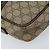 Borsa a Spalla GG Supreme in PVC Beige e Argento di GUCCI 114291 Auth 172289 - vista 11